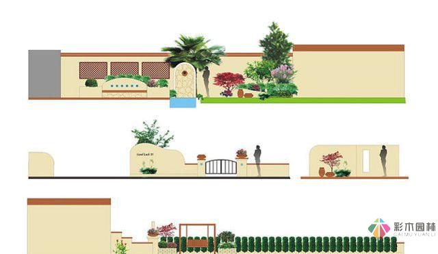 農(nóng)村自建房自己設(shè)計,彩木園林打造花園別墅,完美庭院