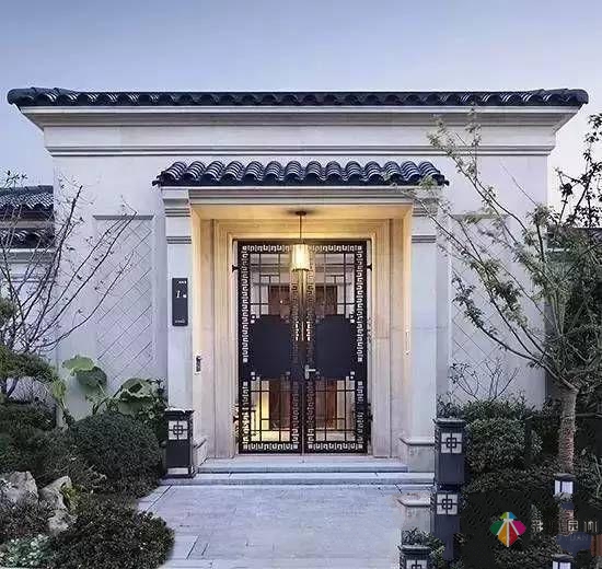 庭院設計——不同的材質門設計出不同風格的庭院入口