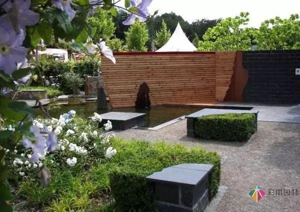 庭院花園設計怎么少的了水景？