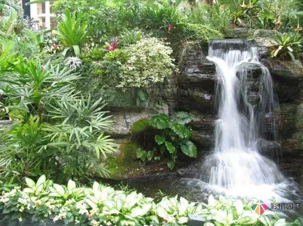 庭院花園設計怎么少的了水景？