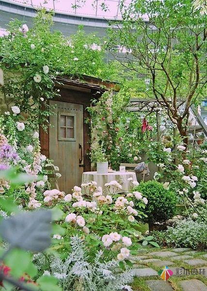 田園式花園景觀設計，這些鄉土元素必不可少